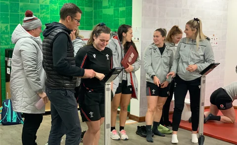 Welsh Rugby Union Players are discussing their injuries and health conditions with the PLAYER.Connect app made by Craft CMS