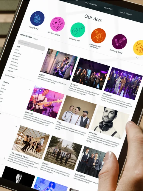 Craft CMS Hosted site on an Ipad