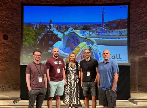 Webdna's Craft CMS specialists at the Craft CMS Conference, Dot All 2023